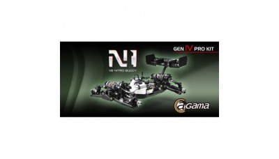 AGAMA N1 GEN IV PRO 1/8 NITRO BUGGY KIT