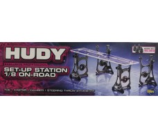 HUDY 108001 EXCLUSIVE PROFESSIONAL SET-UP STATION FOR 1/8 ON-ROAD CARS