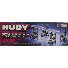 HUDY 108001 EXCLUSIVE PROFESSIONAL SET-UP STATION FOR 1/8 ON-ROAD CARS