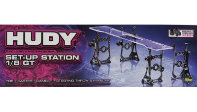 HUDY 109601 EXCLUSIVE PROFESSIONAL SET-UP STATION FOR 1/8 GT