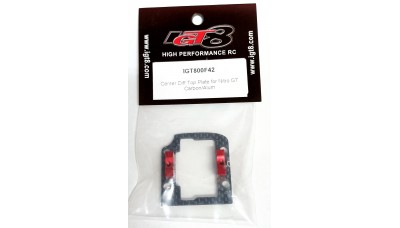 IGT8 CENTER DIFF TOP PLATE FOR NITRO GT CARBON/ALUM