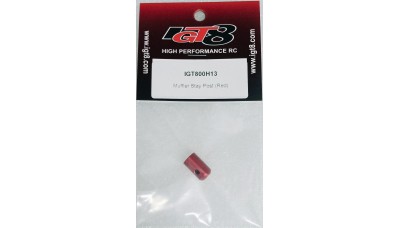 IGT8 MUFFLER STAY POST (RED)