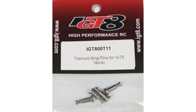 IGT8 TITANIUM KING PINS (4PCS)