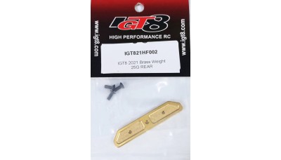 IGT8 2021 BRASS WEIGHT 25G REAR