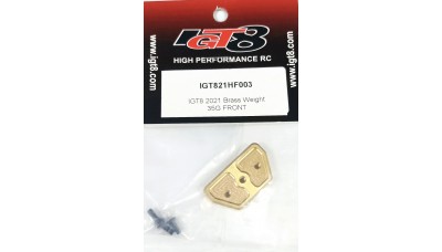 IGT8 2021 BRASS WEIGHT 35G FRONT