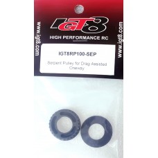 IGT8 SERPENT PULLEY FOR DRAG ASSISTED ONEWAY