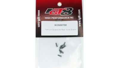 IGT8 TITANIUM SCREWS FOR REAR HUBS (8PCS)