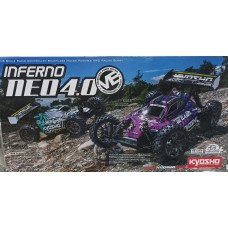 KYOSHO  INFERNO NEO 4.0 VE 1/8  BRUSHLESS MOTOR POWERED 4WD RACING BUGGY ( 34118T2) KYOSHO  INFERNO NEO 4.0 VE 1/8  BRUSHLESS MOTOR POWERED 4WD RACING BUGGY ( 34118T2)