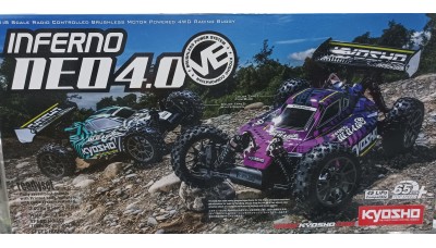 KYOSHO  INFERNO NEO 4.0 VE 1/8  BRUSHLESS MOTOR POWERED 4WD RACING BUGGY ( 34118T2) KYOSHO  INFERNO NEO 4.0 VE 1/8  BRUSHLESS MOTOR POWERED 4WD RACING BUGGY ( 34118T2)