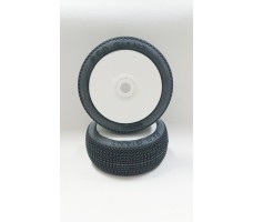MATRIX RED GIANT SUPER SOFT PRE-GLUE TIRE 2PCS W/ INSERTS FOR 1/8 BUGGY (GL-RDGSS)
