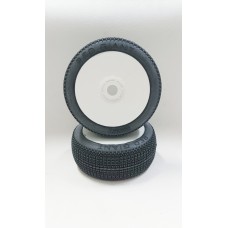 MATRIX RED GIANT SUPER SOFT PRE-GLUE TIRE 2PCS W/ INSERTS FOR 1/8 BUGGY (GL-RDGSS)