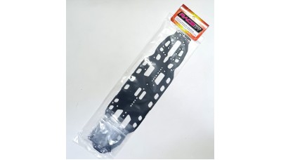 RACEOPT DESTINY DTY-10 STEEL CHASSIS 1.2MM (DLC)+SCREW SET (RO-DTY10-ST1.2SDL)