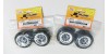 RIDE F104 PRE-GLUED RUBBER TIRES FRONT & REAR SET (26030/26031)