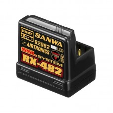 SANWA RX-482 2.4GHZ FH4 RECEIVER (107A41257A)