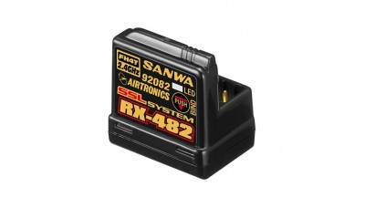 SANWA RX-482 2.4GHZ FH4 RECEIVER (107A41257A)