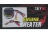 SKYRC ENGINE HEATER (SK-600066--01)