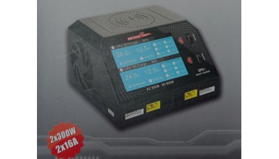 ULTRA POWER UP6+ AC 2X300W DC, 2X16A DUALCHANNEL SMART CHARGER 