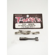 T-WORK'S Titanium Turnbuckle Set