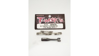 T-WORK'S Titanium Turnbuckle Set