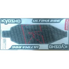 Kyosho Ultima RB6 Chassis Protective Tape set
